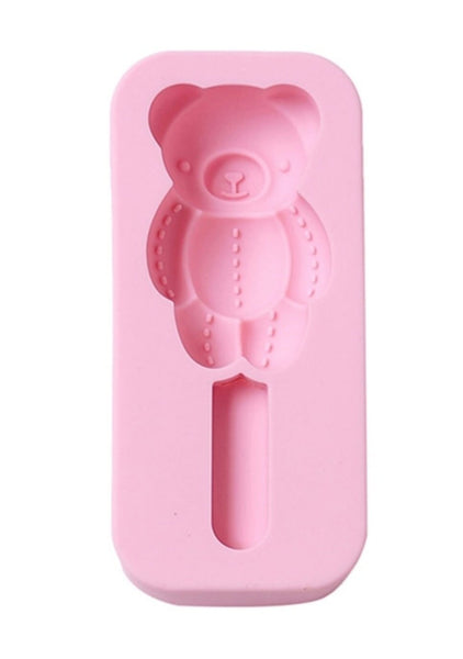 BEAR CAKESICLE MOLD, Teddy Bear Popsicle Mold, Silicone Ice Cream Mold, Baking Supplies, Diy Baking, Birthday Party Supplies, Unique Molds