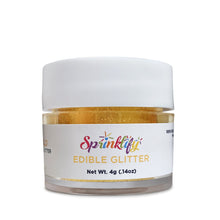 Load image into Gallery viewer, Edible Glitter in Bright Gold - Sprinklify