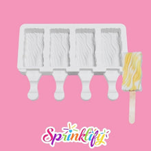 Load image into Gallery viewer, CAKESICLE MOLD, Pattern Popsicle Mold, Silicone Ice Cream Mold, Baking Supplies, DIY Baking, Fast Shipping, Unique Mold, Sprinklify
