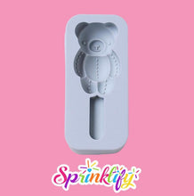 Load image into Gallery viewer, BEAR CAKESICLE MOLD, Teddy Bear Popsicle Mold, Silicone Ice Cream Mold, Baking Supplies, Diy Baking, Birthday Party Supplies, Unique Molds
