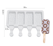 Load image into Gallery viewer, CAKESICLE MOLD, Heart Pattern Popsicle Mold, Silicone Ice Cream Mold, Baking Supplies, DIY Baking, Fast Shipping, Unique Mold, Sprinklify
