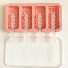 Load image into Gallery viewer, CAKESICLE VARIETY MOLD, 4 Patterns Popsicle Mold, Silicone Ice Cream Mold, Diy Baking Supplies, Unique Molds, Fast Shipping, Sprinklify Mold
