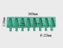 Load image into Gallery viewer, SPRINKLIFY Christmas Tree Mold, Cakesicle Mold, Popsicle Mold, Winter Mold, Holiday Baking, High Quality Silicone Ice Cream Mold
