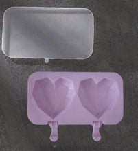 Load image into Gallery viewer, SPRINKLIFY Heart Cakesicle Mold, Popsicle Mold, Baking Mold, Dessert Mold, High Quality Silicone Mold, Candy Mold, Holiday Baking Supplies
