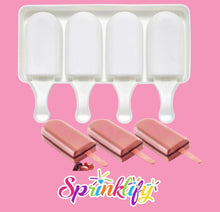 Load image into Gallery viewer, SPRINKLIFY Rounded Cakesicle Mold, Popsicle Mold, Dessert Mold, High Quality Silicone Ice Cream Mold, Unique Baking Supplies Shop

