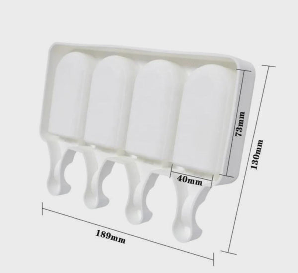 SPRINKLIFY Rounded Cakesicle Mold, Popsicle Mold, Dessert Mold, High Quality Silicone Ice Cream Mold, Unique Baking Supplies Shop