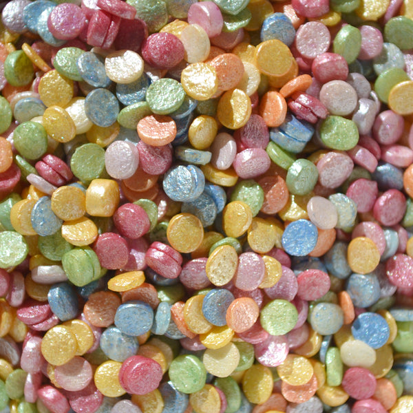 Rainbow Confetti Sprinkle Mix / Naturally Colored Collection