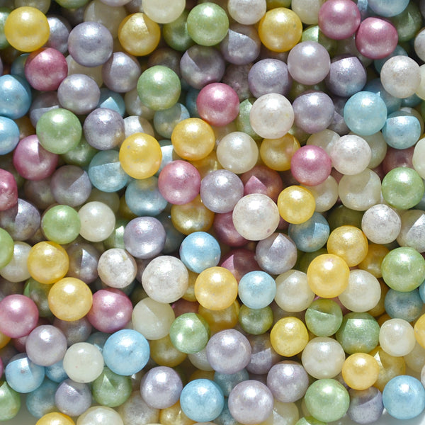 Rainbow Pearls Sprinkle Mix / Naturally Colored Collection