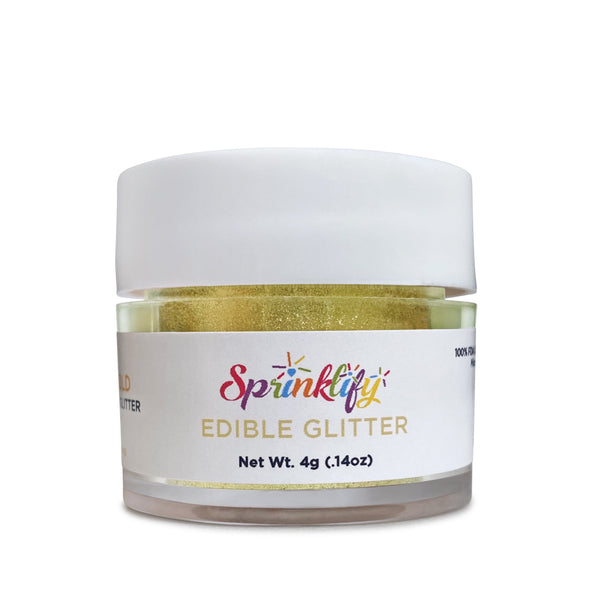 Edible Glitter in Neon Yellow - Sprinklify